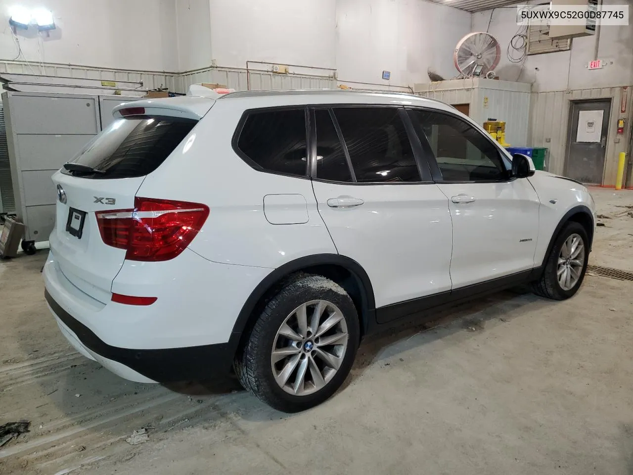 2016 BMW X3 xDrive28I VIN: 5UXWX9C52G0D87745 Lot: 52863074