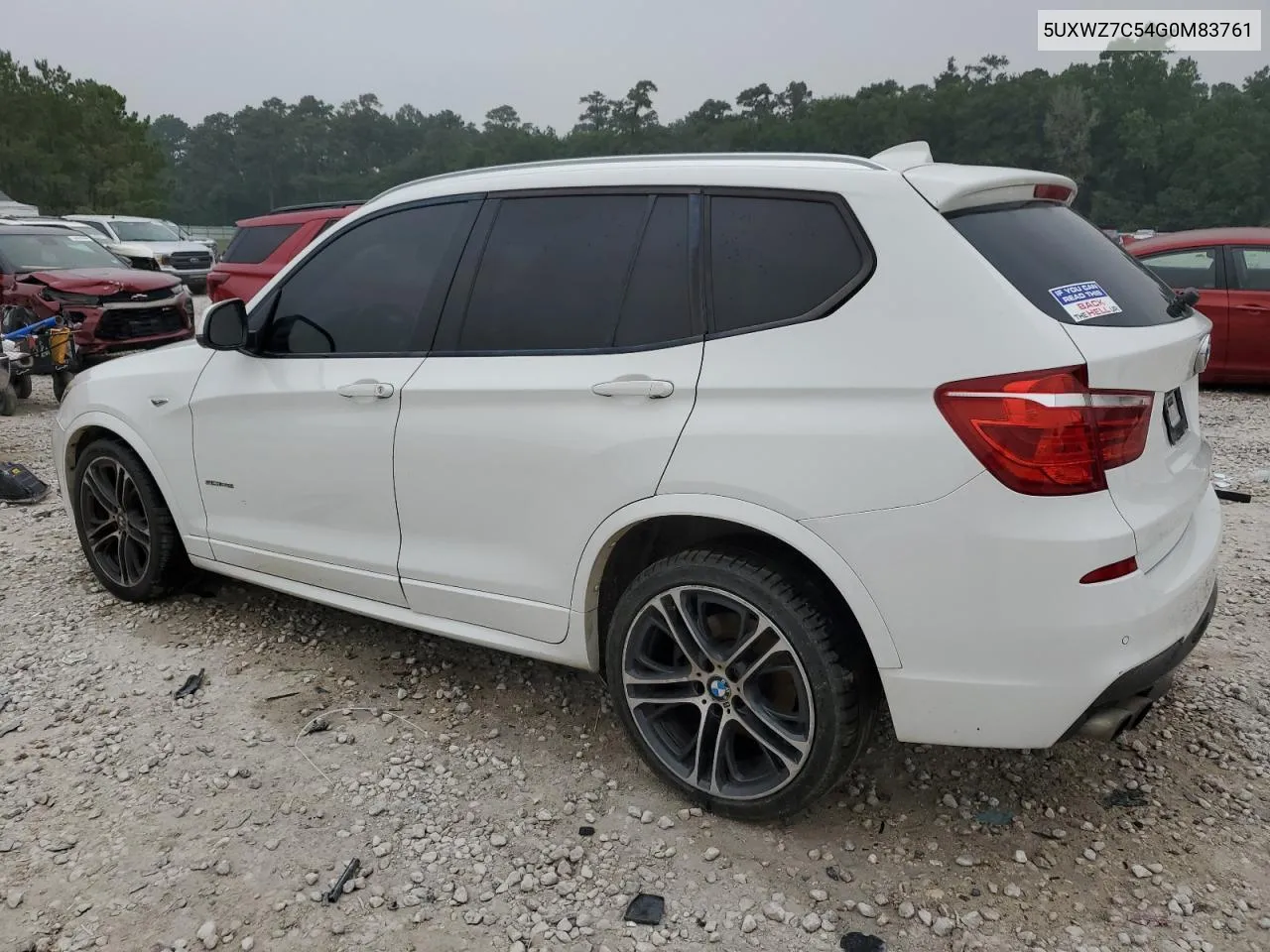 2016 BMW X3 Sdrive28I VIN: 5UXWZ7C54G0M83761 Lot: 54066294