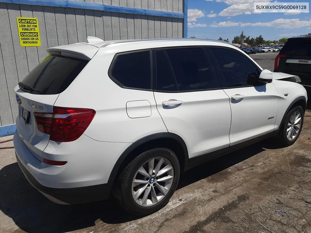 2016 BMW X3 xDrive28I VIN: 5UXWX9C59G0D69128 Lot: 54320604