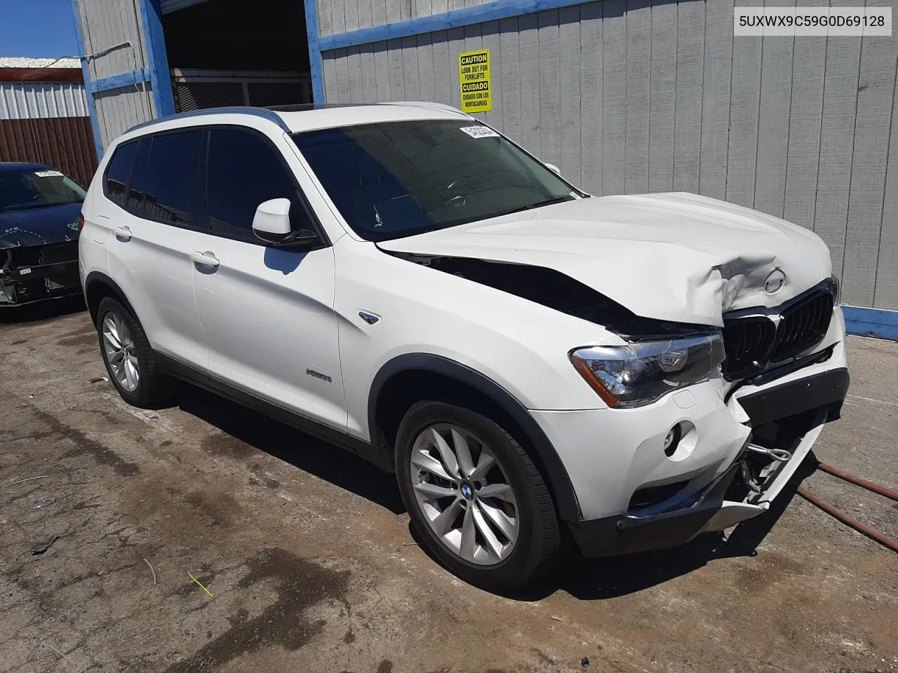 5UXWX9C59G0D69128 2016 BMW X3 xDrive28I