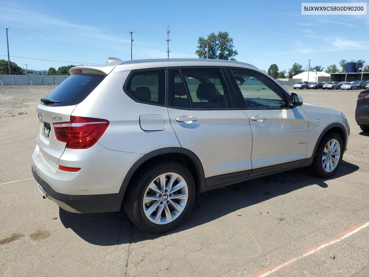 2016 BMW X3 xDrive28I VIN: 5UXWX9C58G0D90200 Lot: 54811384