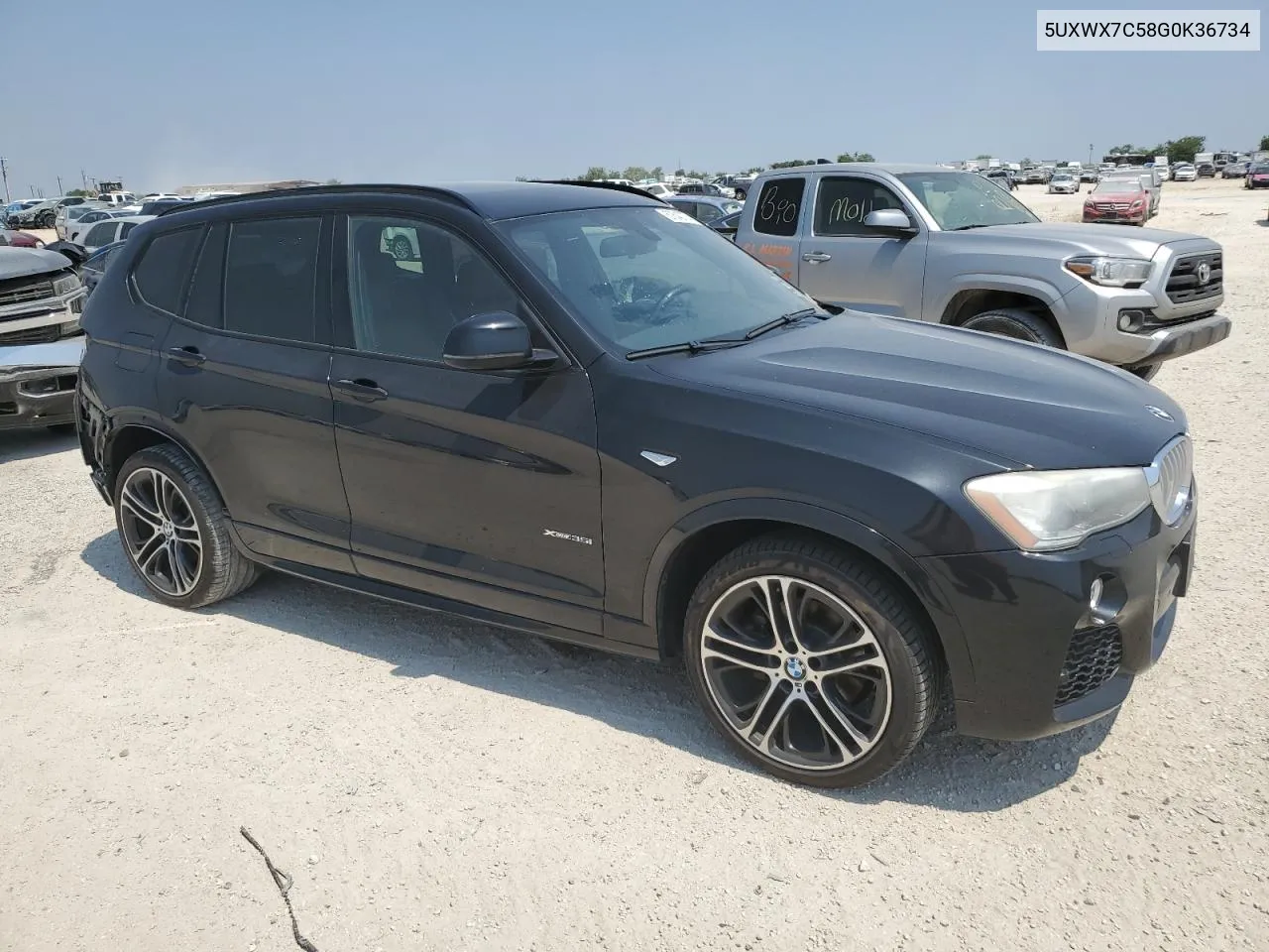 2016 BMW X3 xDrive35I VIN: 5UXWX7C58G0K36734 Lot: 57540774