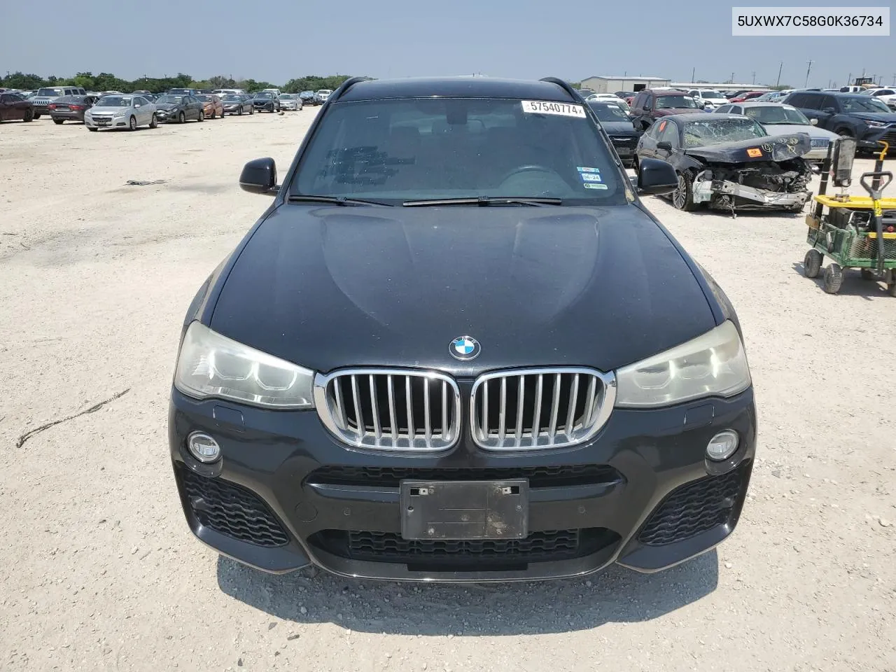 2016 BMW X3 xDrive35I VIN: 5UXWX7C58G0K36734 Lot: 57540774