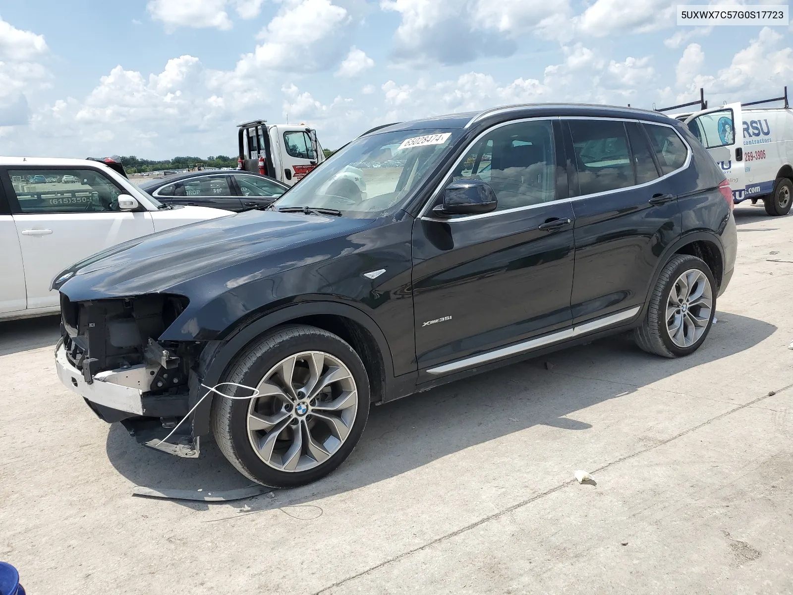 5UXWX7C57G0S17723 2016 BMW X3 xDrive35I