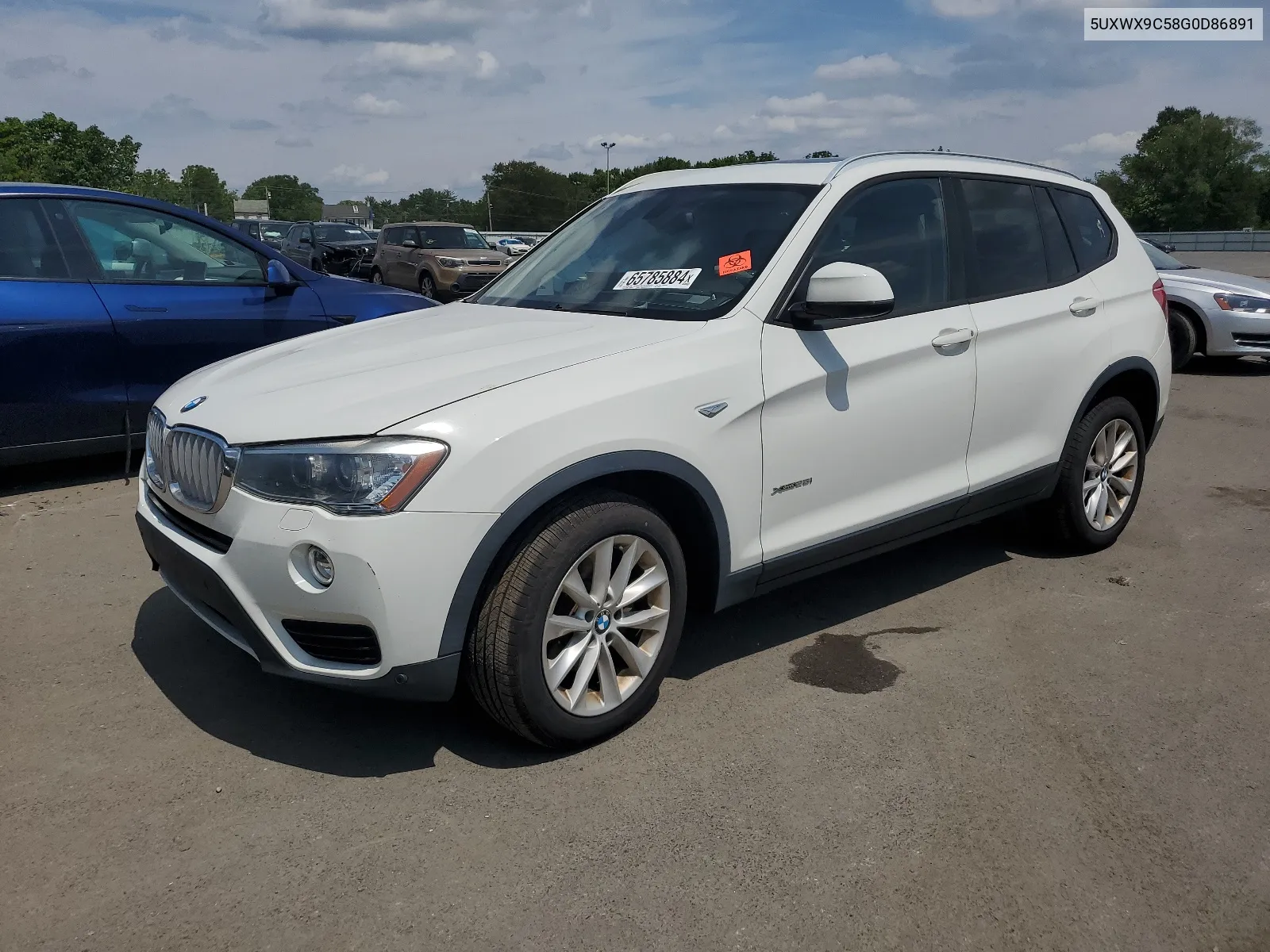 5UXWX9C58G0D86891 2016 BMW X3 xDrive28I