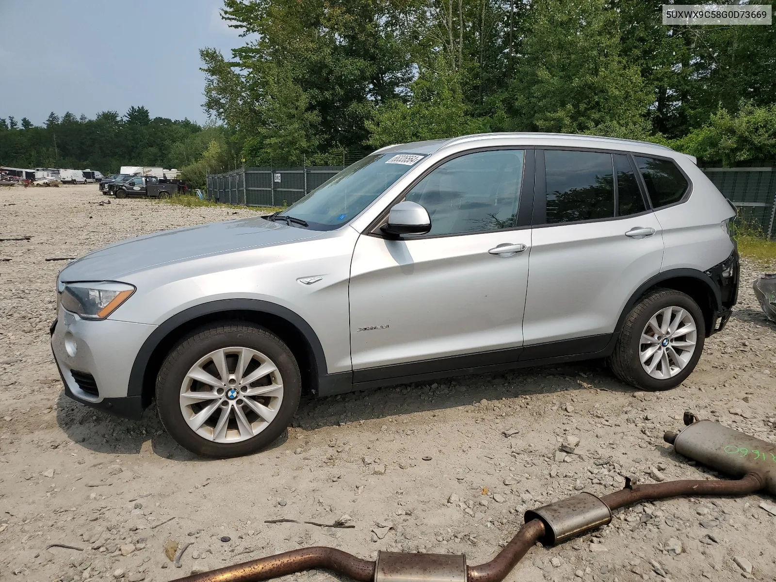 2016 BMW X3 xDrive28I VIN: 5UXWX9C58G0D73669 Lot: 66326564