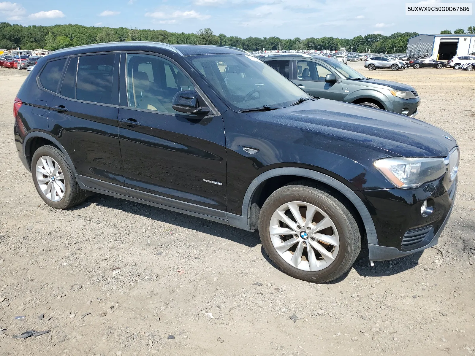 2016 BMW X3 xDrive28I VIN: 5UXWX9C50G0D67686 Lot: 67148124