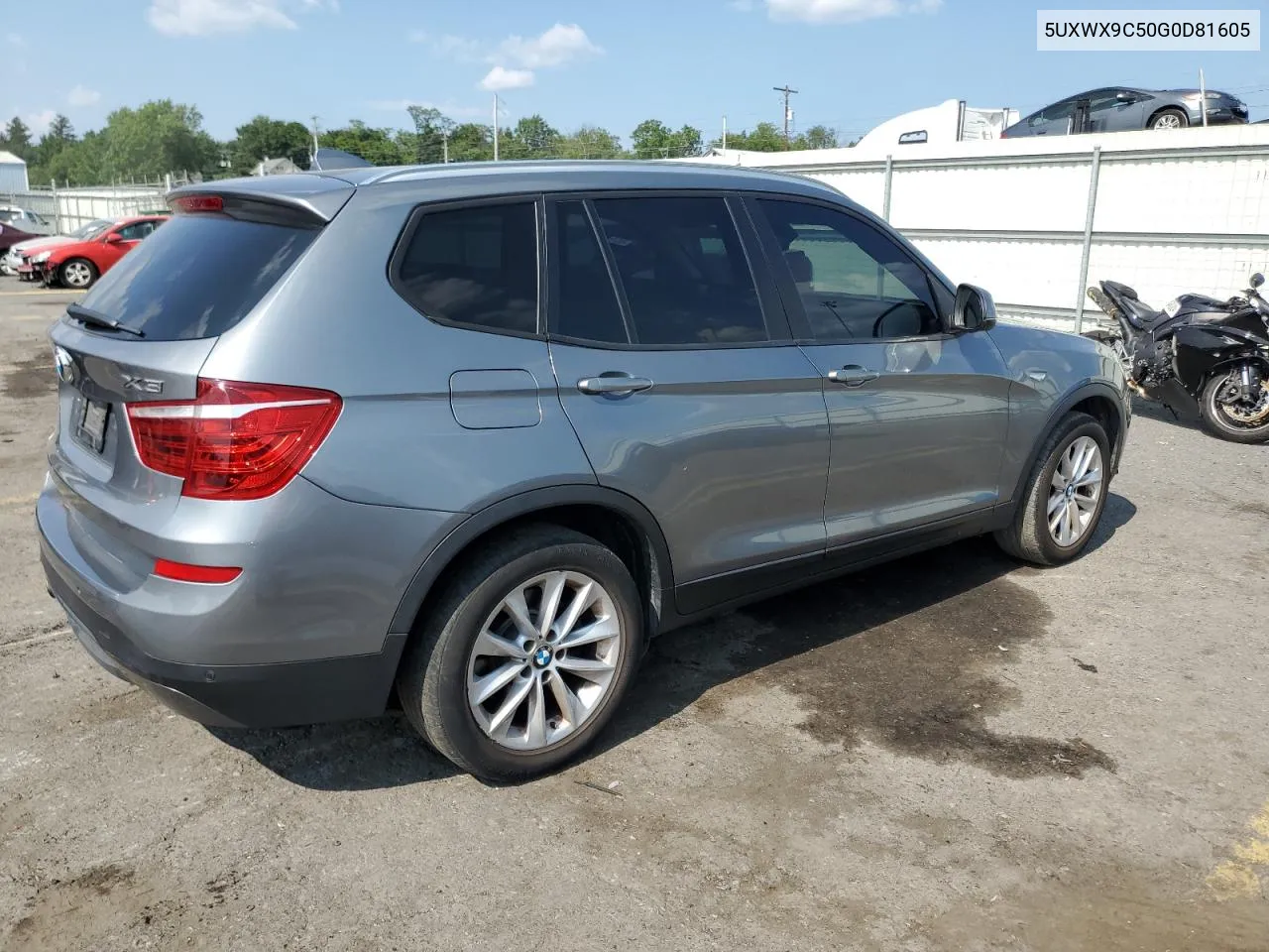 2016 BMW X3 xDrive28I VIN: 5UXWX9C50G0D81605 Lot: 67614864