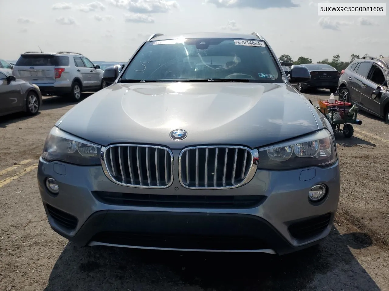 2016 BMW X3 xDrive28I VIN: 5UXWX9C50G0D81605 Lot: 67614864