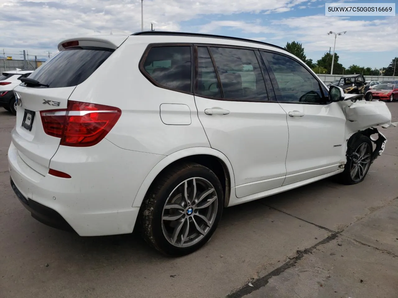 2016 BMW X3 xDrive35I VIN: 5UXWX7C50G0S16669 Lot: 67749654