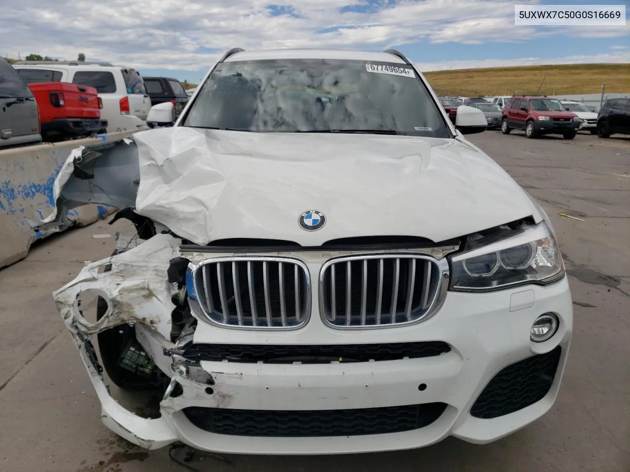 5UXWX7C50G0S16669 2016 BMW X3 xDrive35I