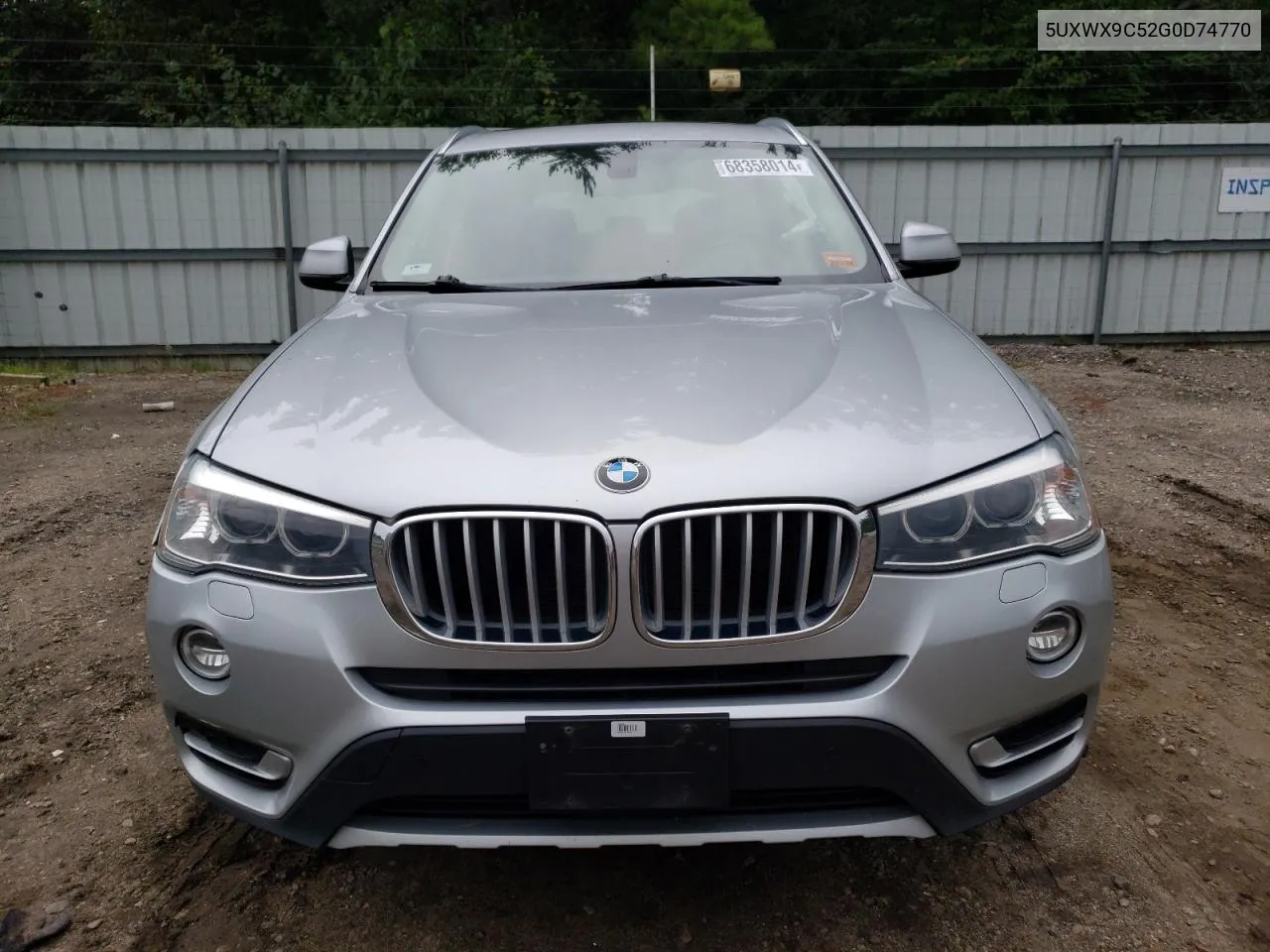 5UXWX9C52G0D74770 2016 BMW X3 xDrive28I