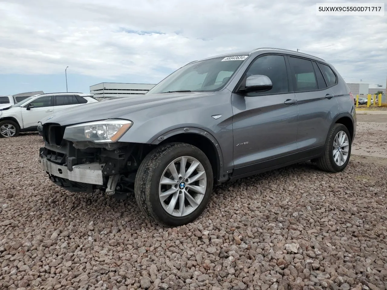 2016 BMW X3 xDrive28I VIN: 5UXWX9C55G0D71717 Lot: 68943634