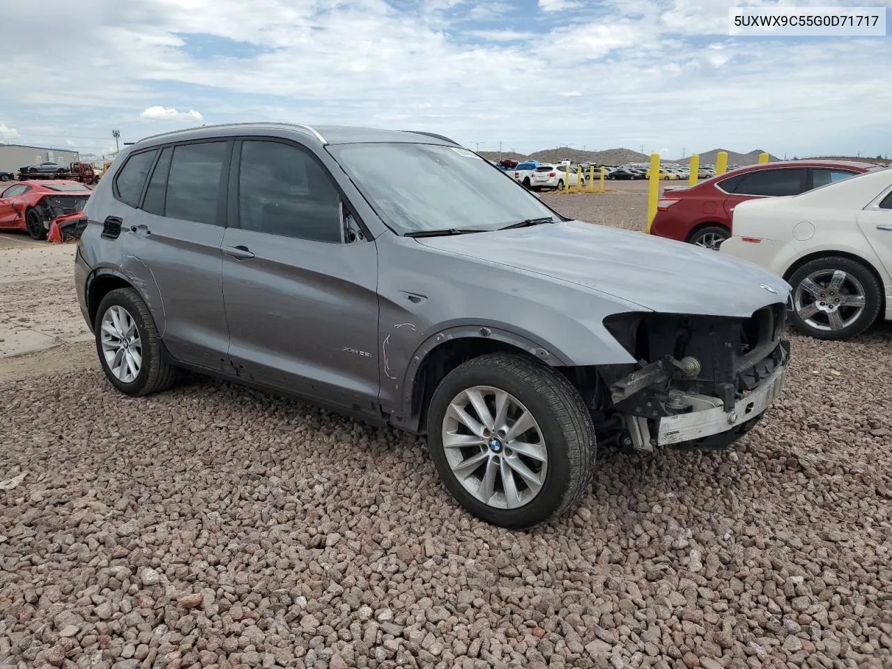 2016 BMW X3 xDrive28I VIN: 5UXWX9C55G0D71717 Lot: 68943634