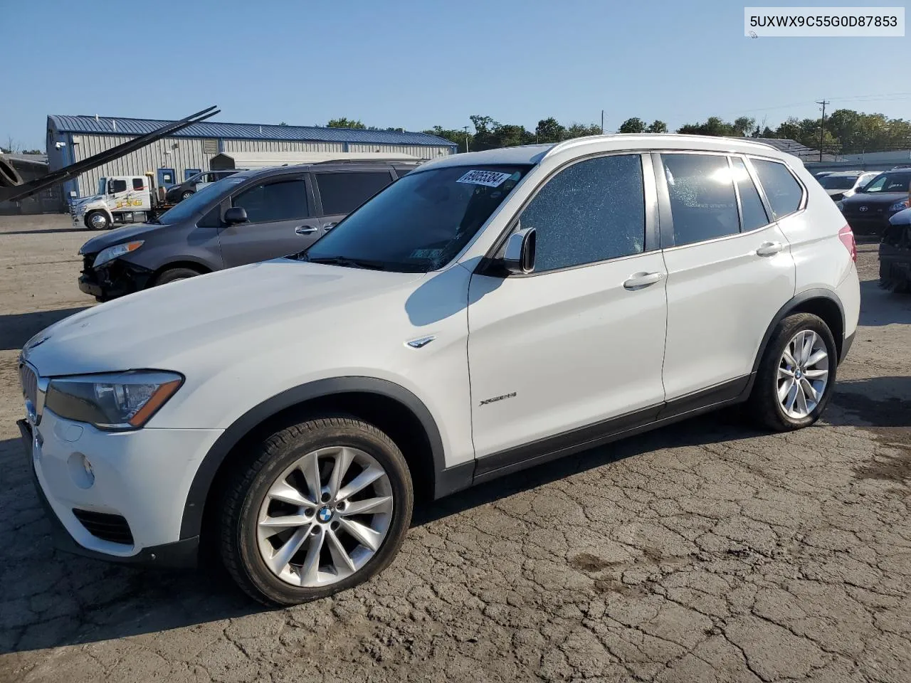 2016 BMW X3 xDrive28I VIN: 5UXWX9C55G0D87853 Lot: 69055384