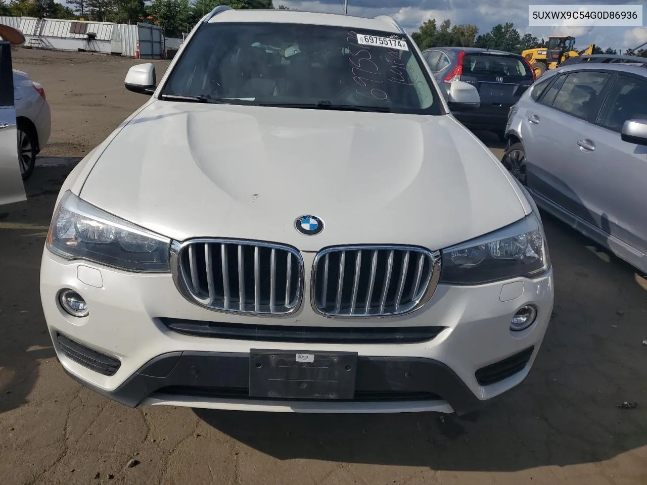 2016 BMW X3 xDrive28I VIN: 5UXWX9C54G0D86936 Lot: 69755174