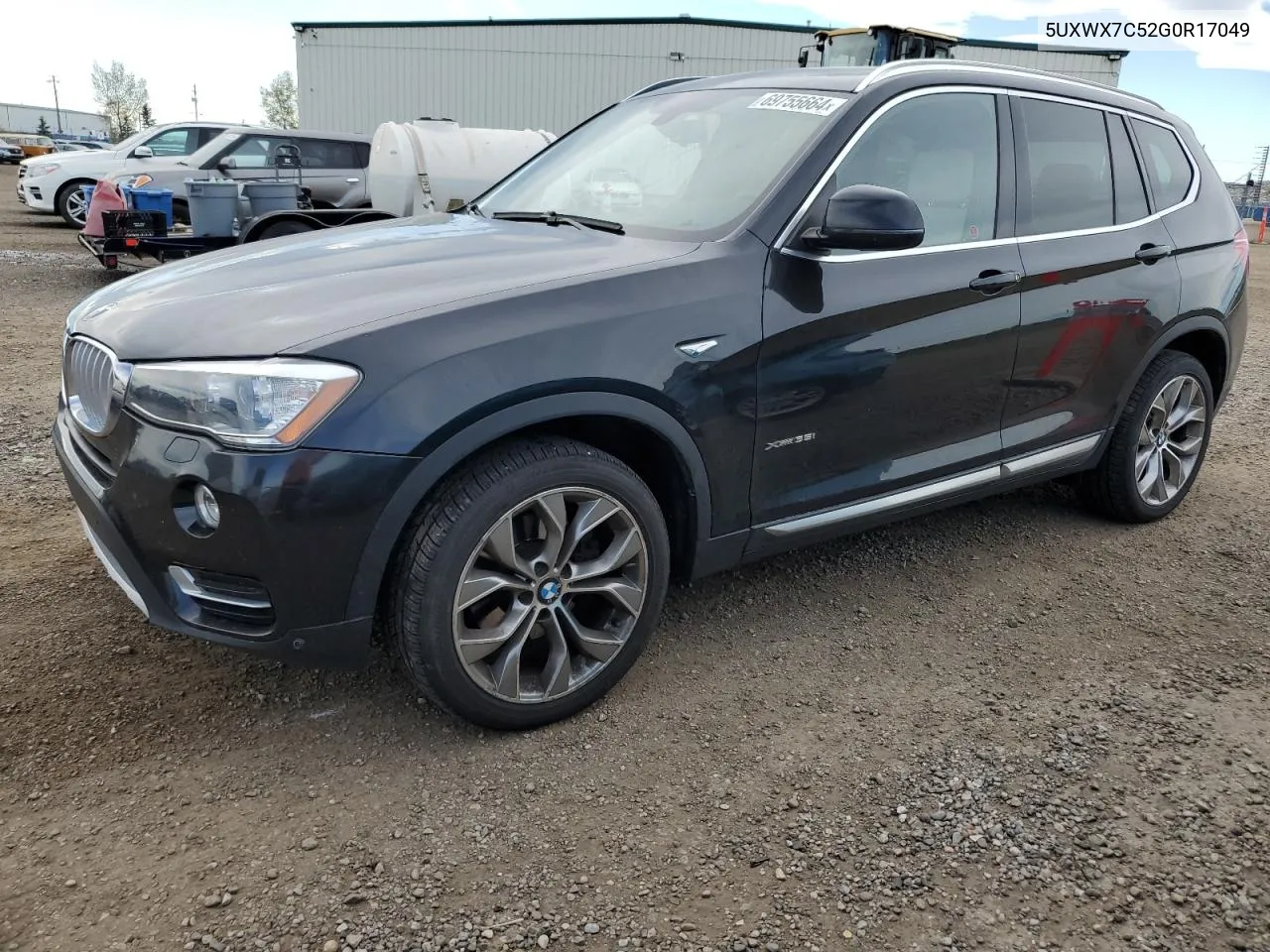 2016 BMW X3 xDrive35I VIN: 5UXWX7C52G0R17049 Lot: 69755664