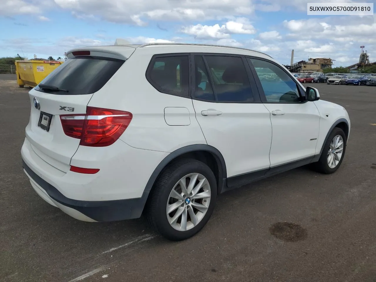 2016 BMW X3 xDrive28I VIN: 5UXWX9C57G0D91810 Lot: 69886004