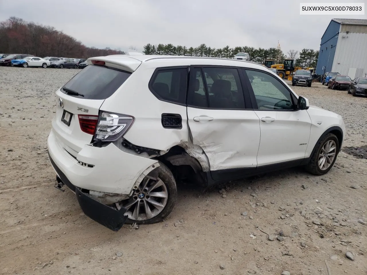 2016 BMW X3 xDrive28I VIN: 5UXWX9C5XG0D78033 Lot: 69992934