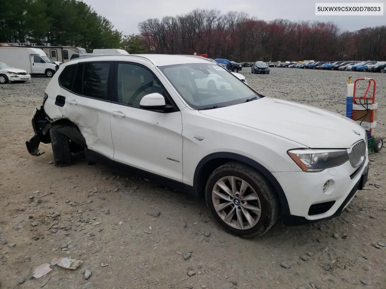 2016 BMW X3 xDrive28I VIN: 5UXWX9C5XG0D78033 Lot: 69992934