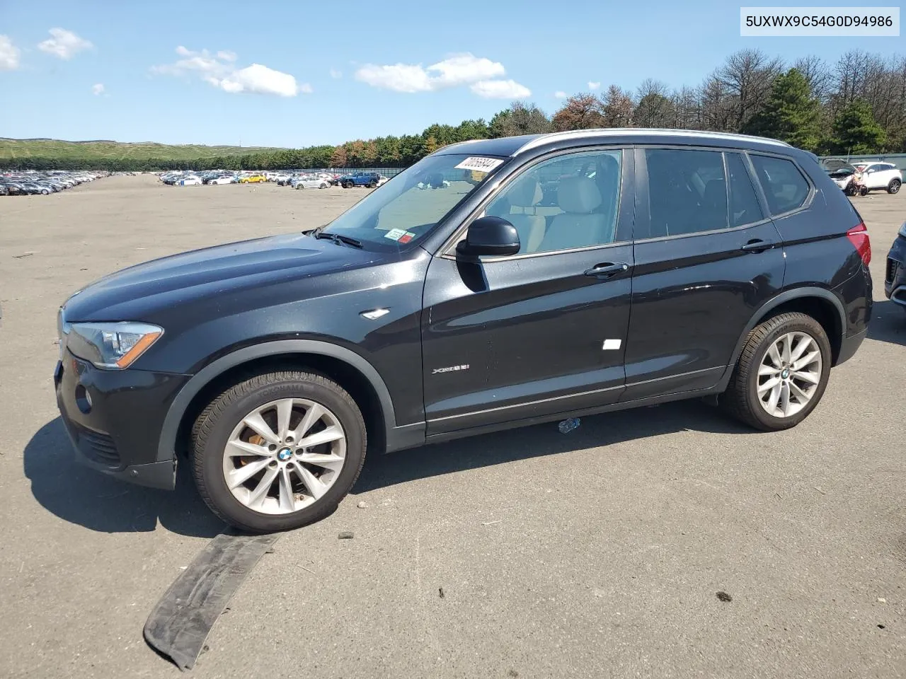 2016 BMW X3 xDrive28I VIN: 5UXWX9C54G0D94986 Lot: 70056844