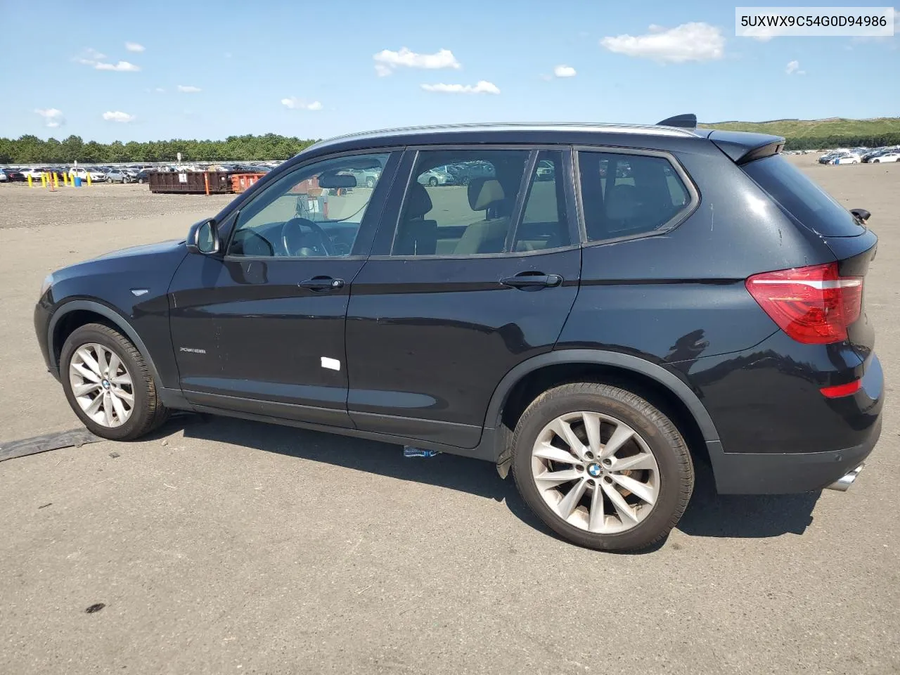 2016 BMW X3 xDrive28I VIN: 5UXWX9C54G0D94986 Lot: 70056844