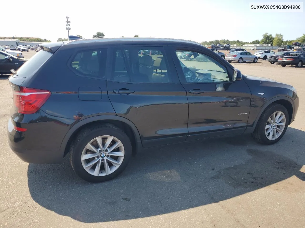 2016 BMW X3 xDrive28I VIN: 5UXWX9C54G0D94986 Lot: 70056844