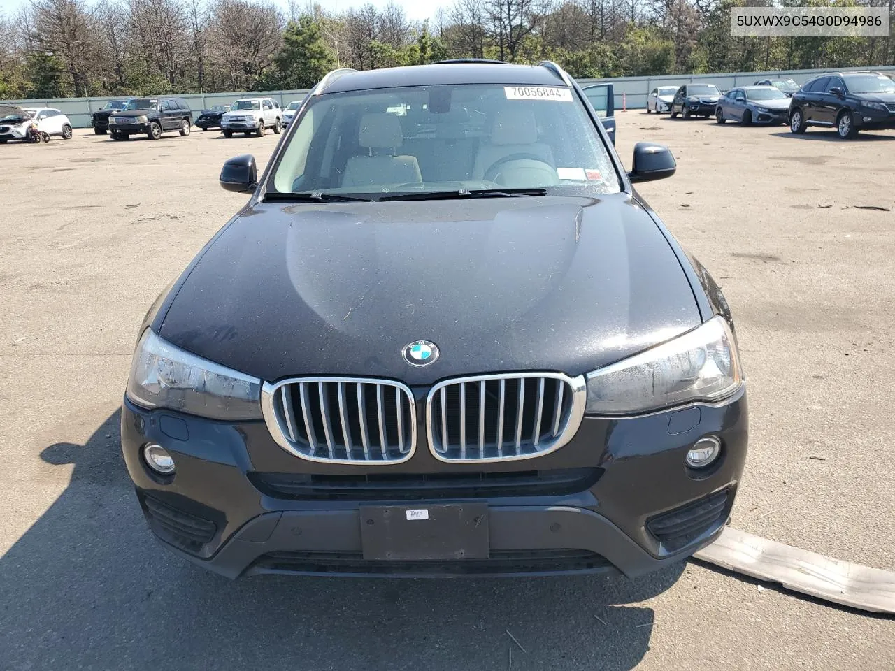 2016 BMW X3 xDrive28I VIN: 5UXWX9C54G0D94986 Lot: 70056844