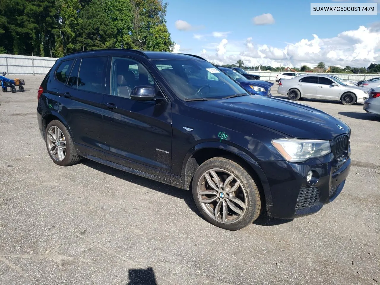 2016 BMW X3 xDrive35I VIN: 5UXWX7C50G0S17479 Lot: 70799364