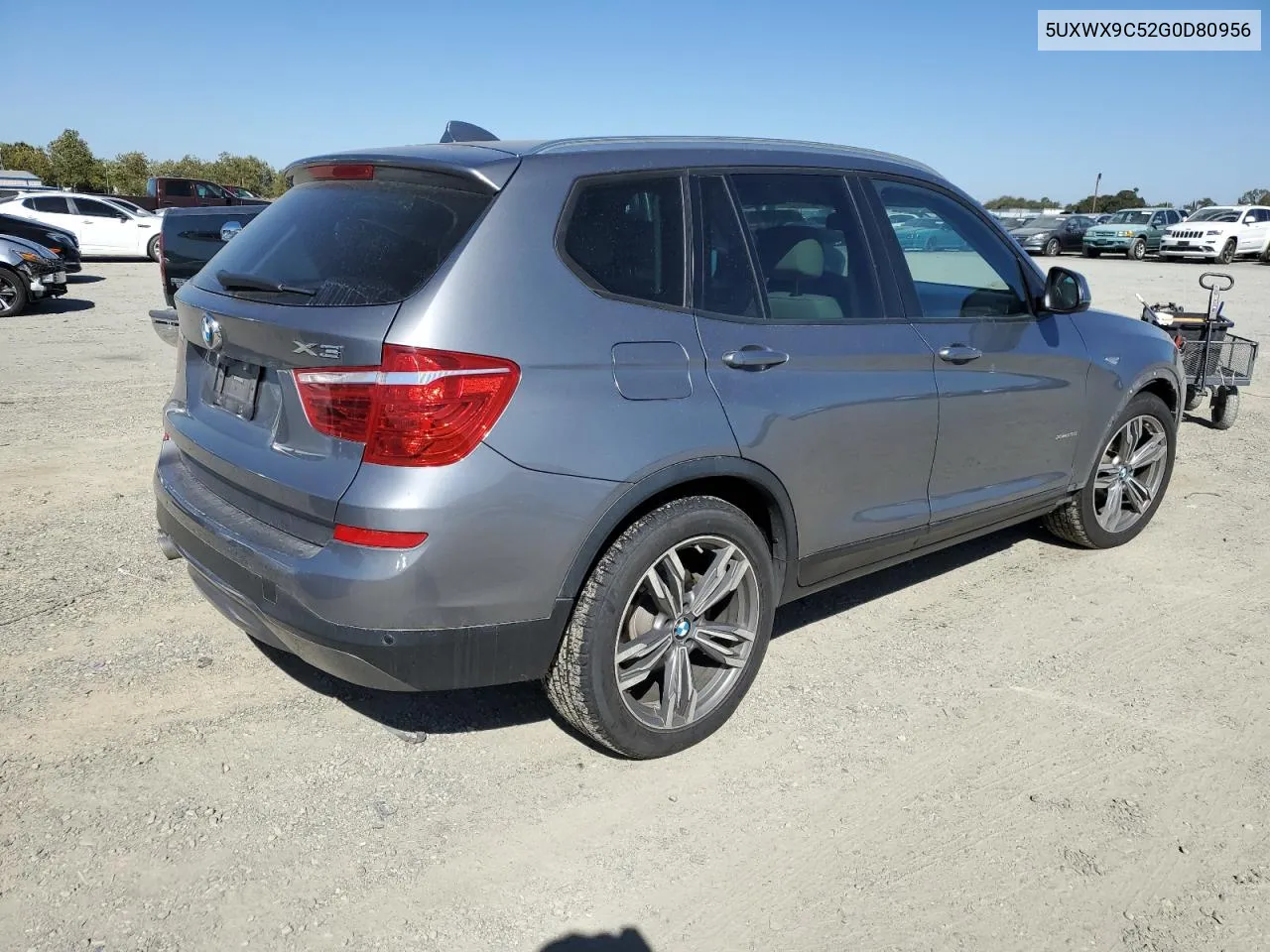 2016 BMW X3 xDrive28I VIN: 5UXWX9C52G0D80956 Lot: 70872424