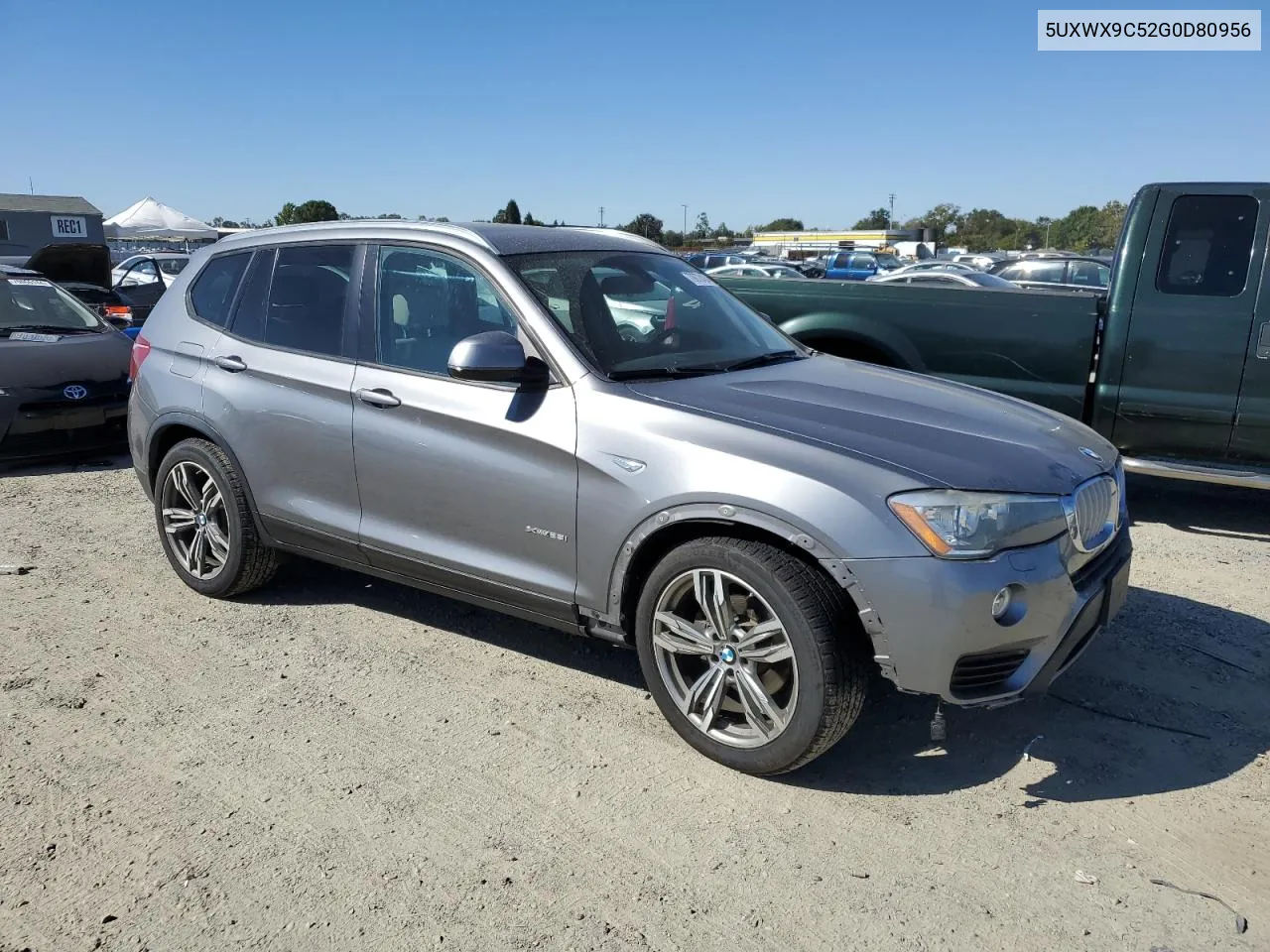 2016 BMW X3 xDrive28I VIN: 5UXWX9C52G0D80956 Lot: 70872424