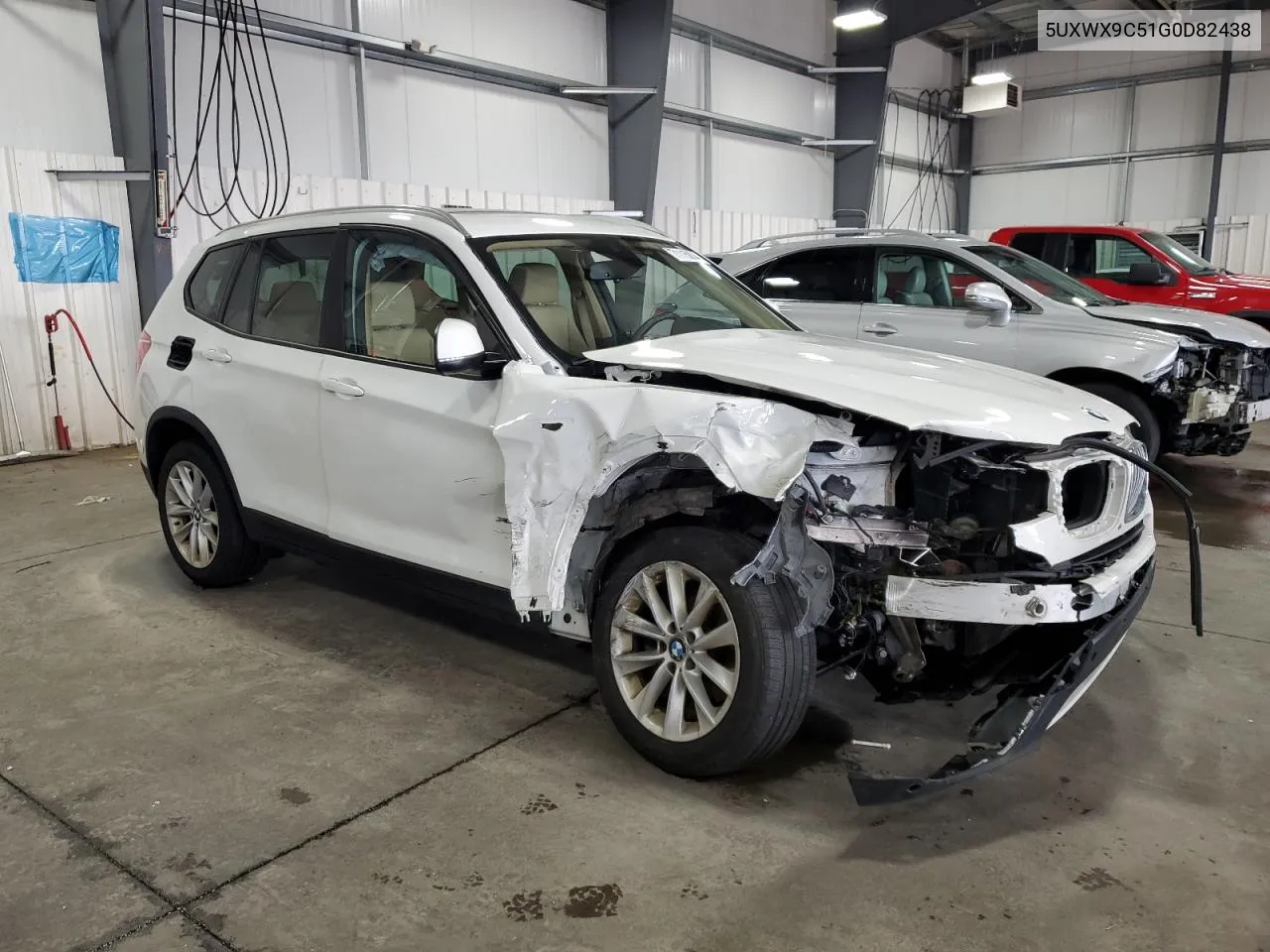 2016 BMW X3 xDrive28I VIN: 5UXWX9C51G0D82438 Lot: 71115004