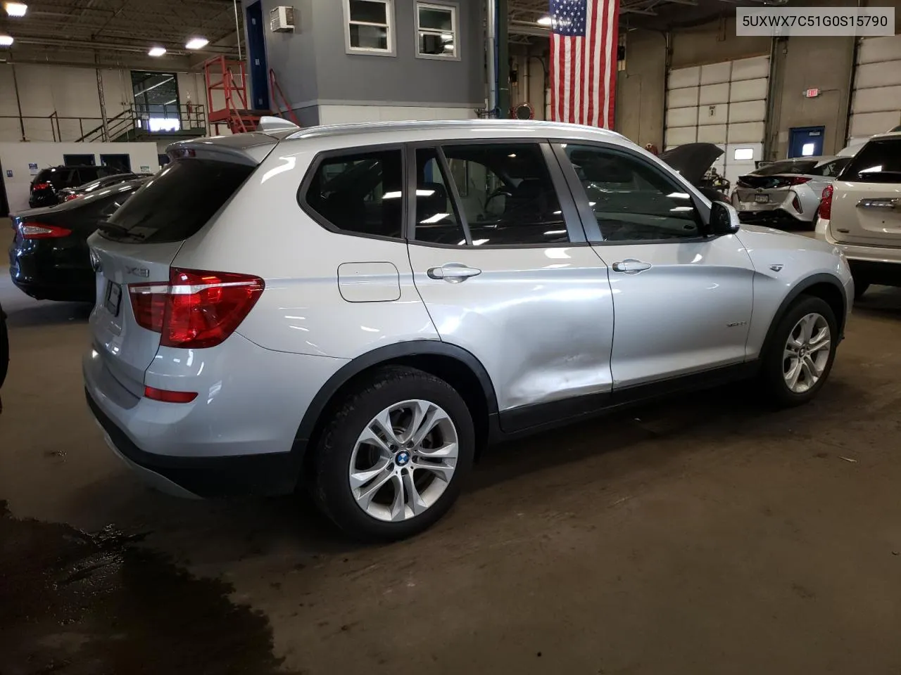 2016 BMW X3 xDrive35I VIN: 5UXWX7C51G0S15790 Lot: 71240374