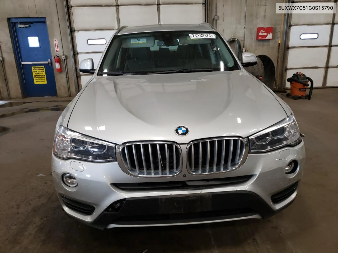 2016 BMW X3 xDrive35I VIN: 5UXWX7C51G0S15790 Lot: 71240374