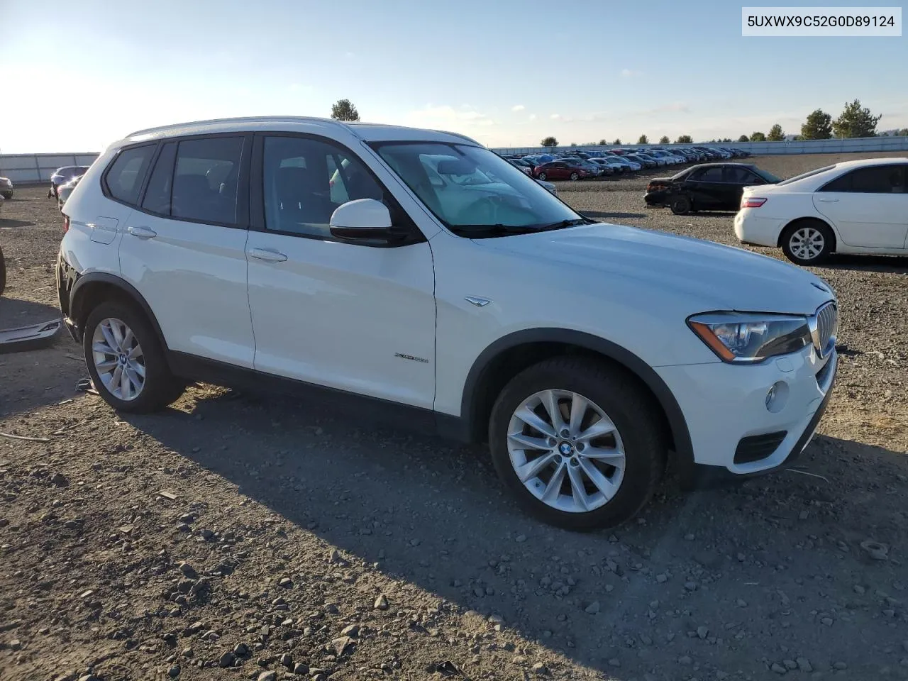 5UXWX9C52G0D89124 2016 BMW X3 xDrive28I