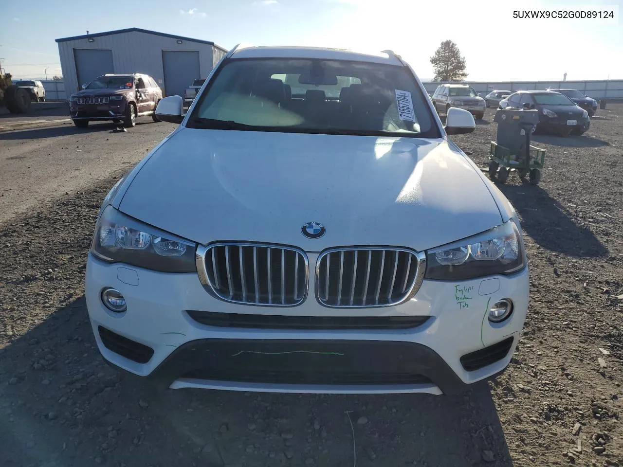 2016 BMW X3 xDrive28I VIN: 5UXWX9C52G0D89124 Lot: 71557704