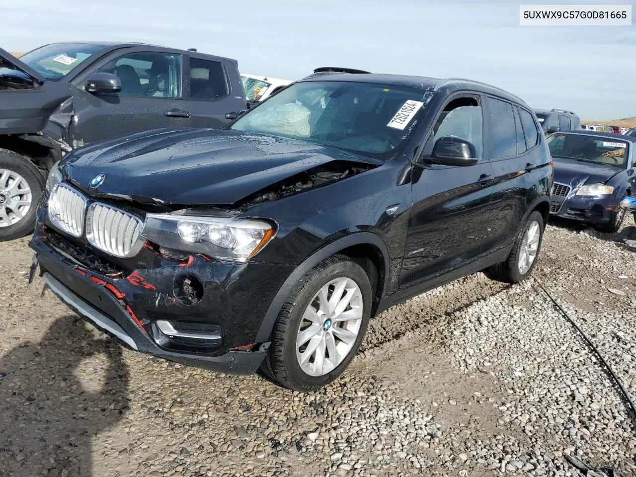 5UXWX9C57G0D81665 2016 BMW X3 xDrive28I