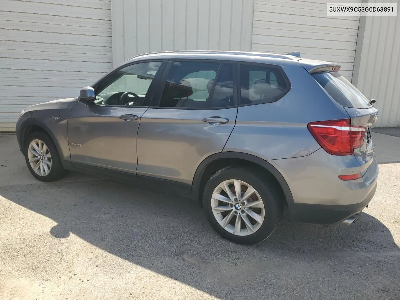 2016 BMW X3 xDrive28I VIN: 5UXWX9C53G0D63891 Lot: 72256584