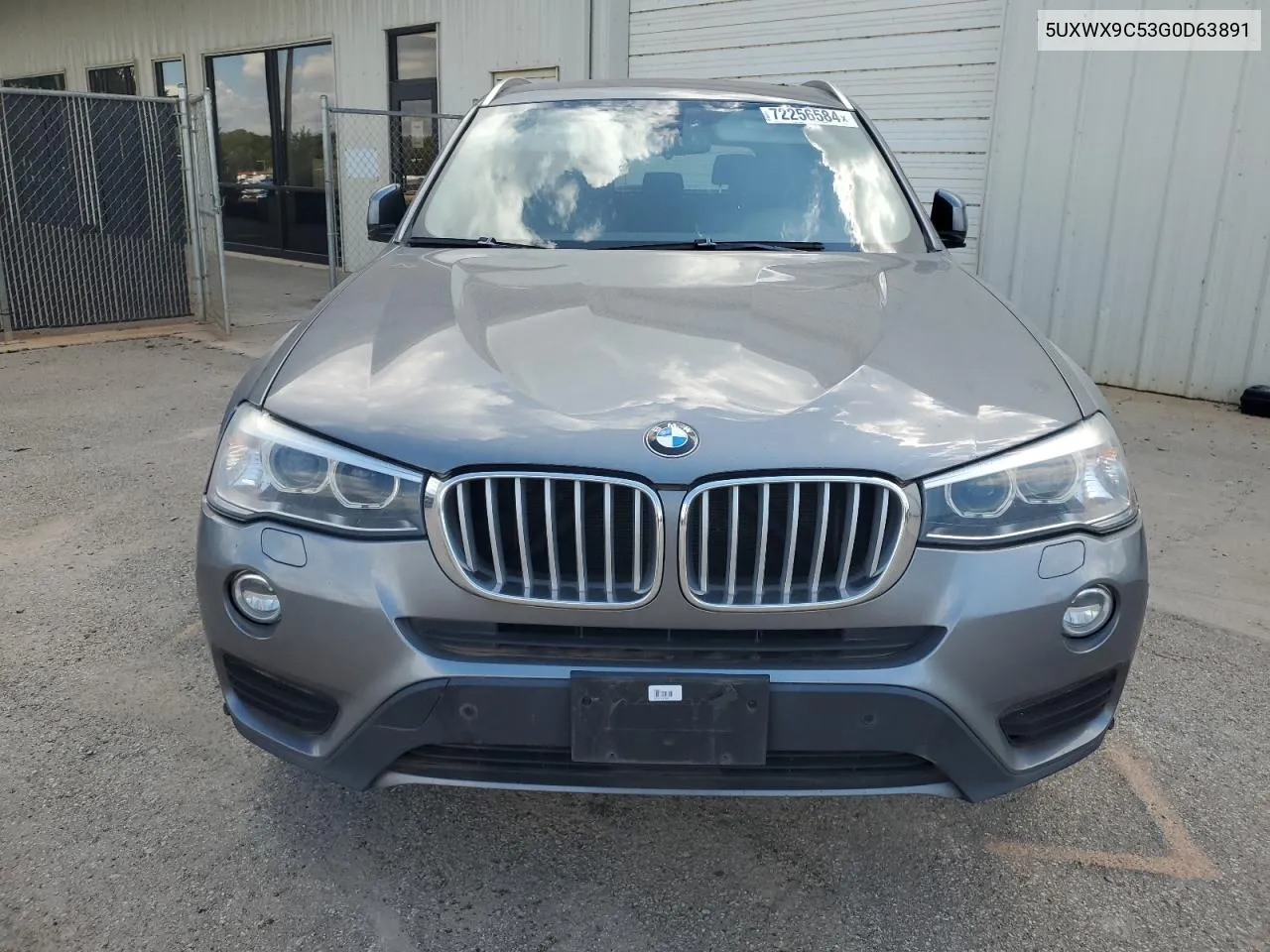 2016 BMW X3 xDrive28I VIN: 5UXWX9C53G0D63891 Lot: 72256584