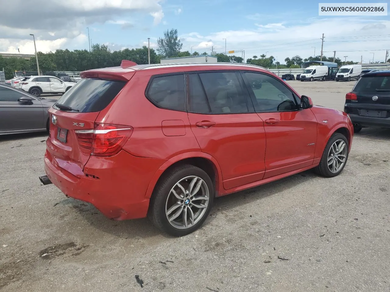 2016 BMW X3 xDrive28I VIN: 5UXWX9C56G0D92866 Lot: 72367574