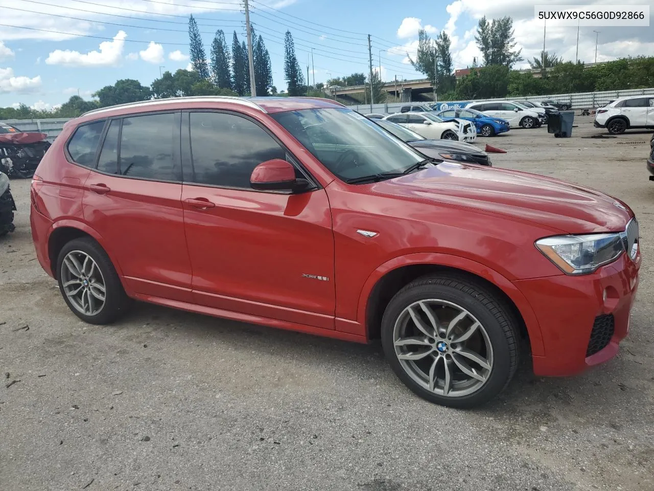 2016 BMW X3 xDrive28I VIN: 5UXWX9C56G0D92866 Lot: 72367574