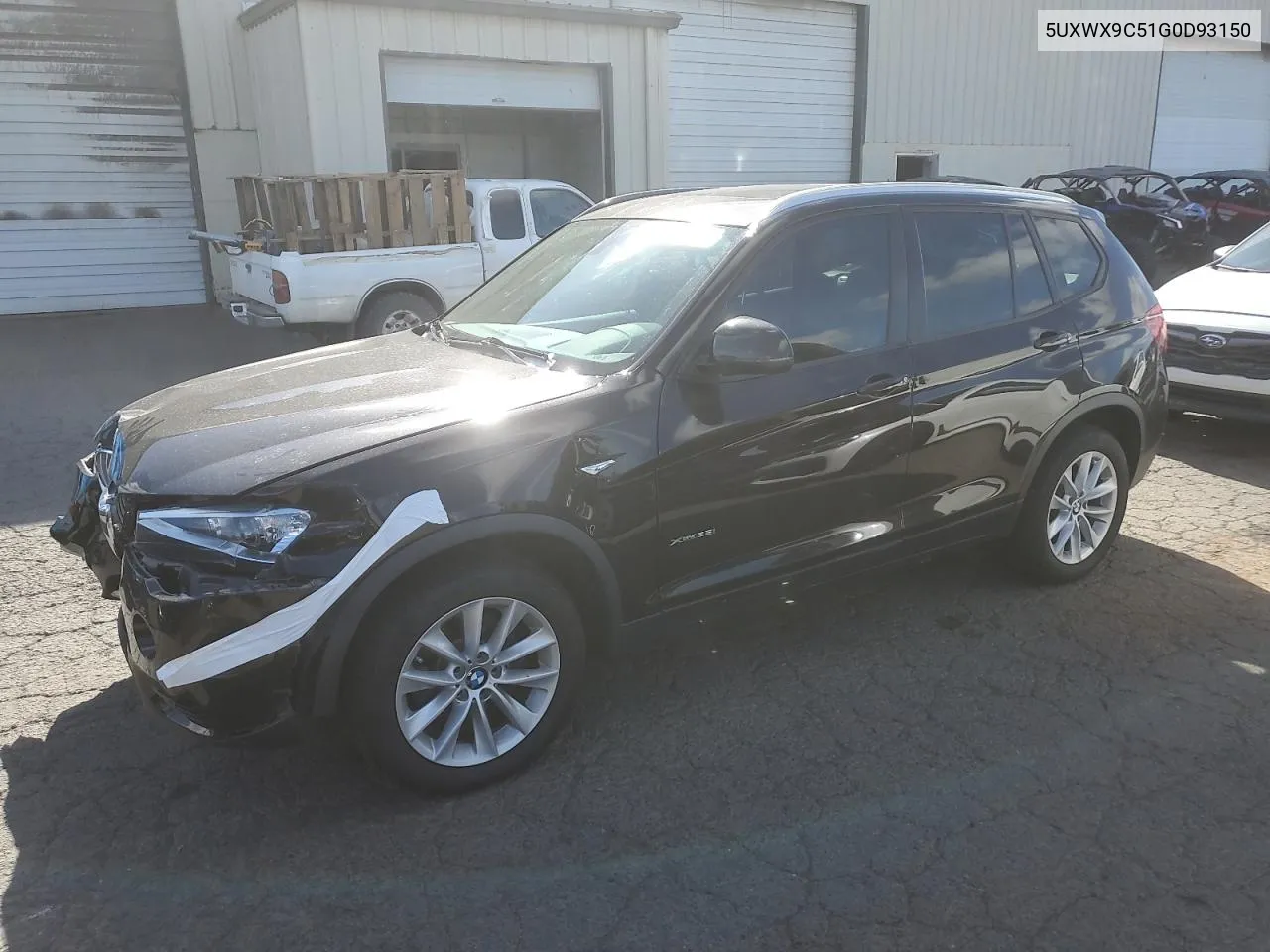 2016 BMW X3 xDrive28I VIN: 5UXWX9C51G0D93150 Lot: 72428564