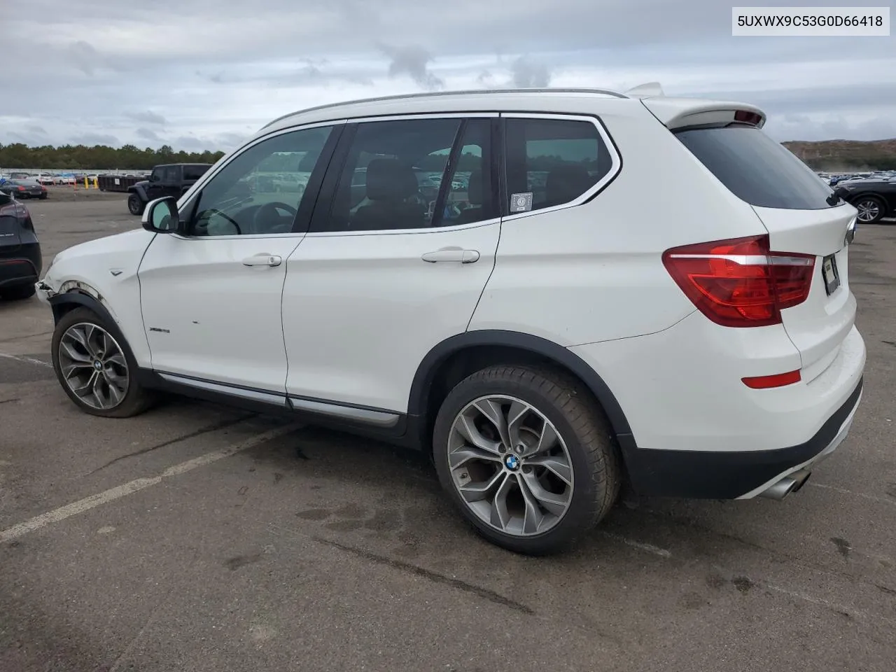 2016 BMW X3 xDrive28I VIN: 5UXWX9C53G0D66418 Lot: 72553314