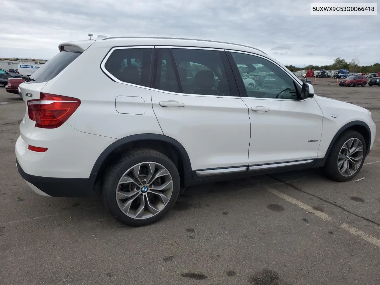 2016 BMW X3 xDrive28I VIN: 5UXWX9C53G0D66418 Lot: 72553314