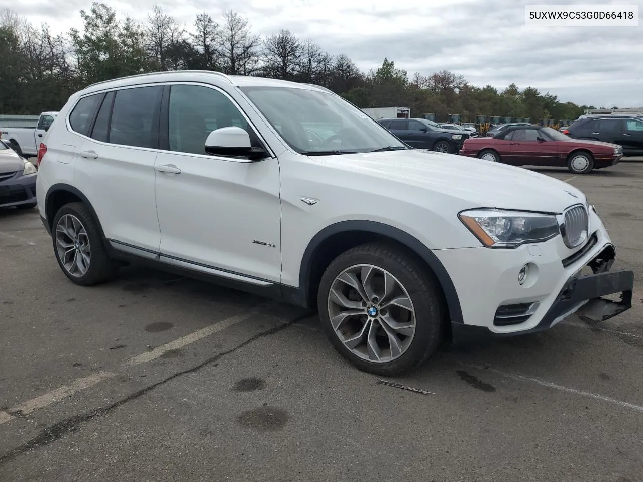 2016 BMW X3 xDrive28I VIN: 5UXWX9C53G0D66418 Lot: 72553314