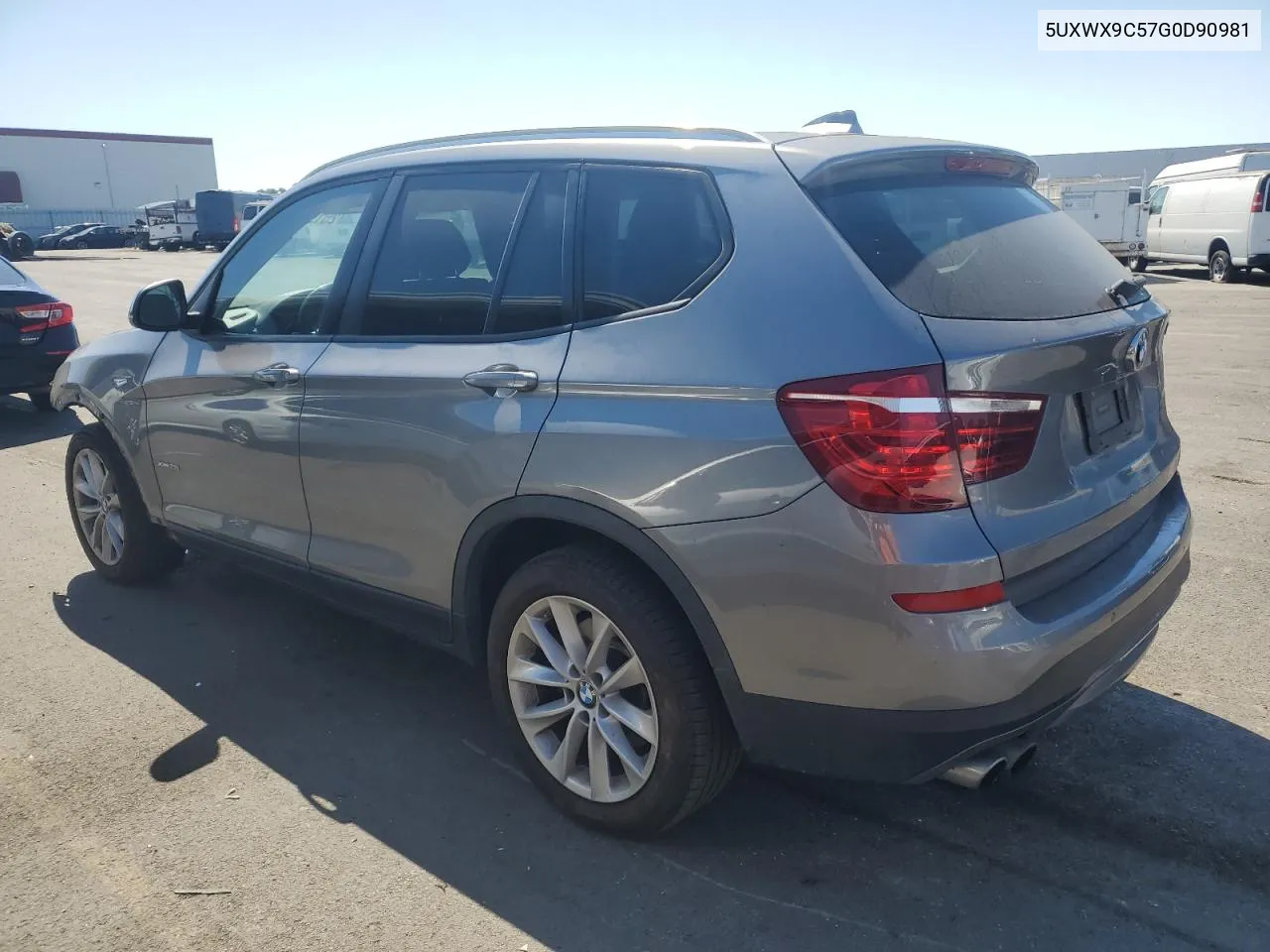 2016 BMW X3 xDrive28I VIN: 5UXWX9C57G0D90981 Lot: 72619284