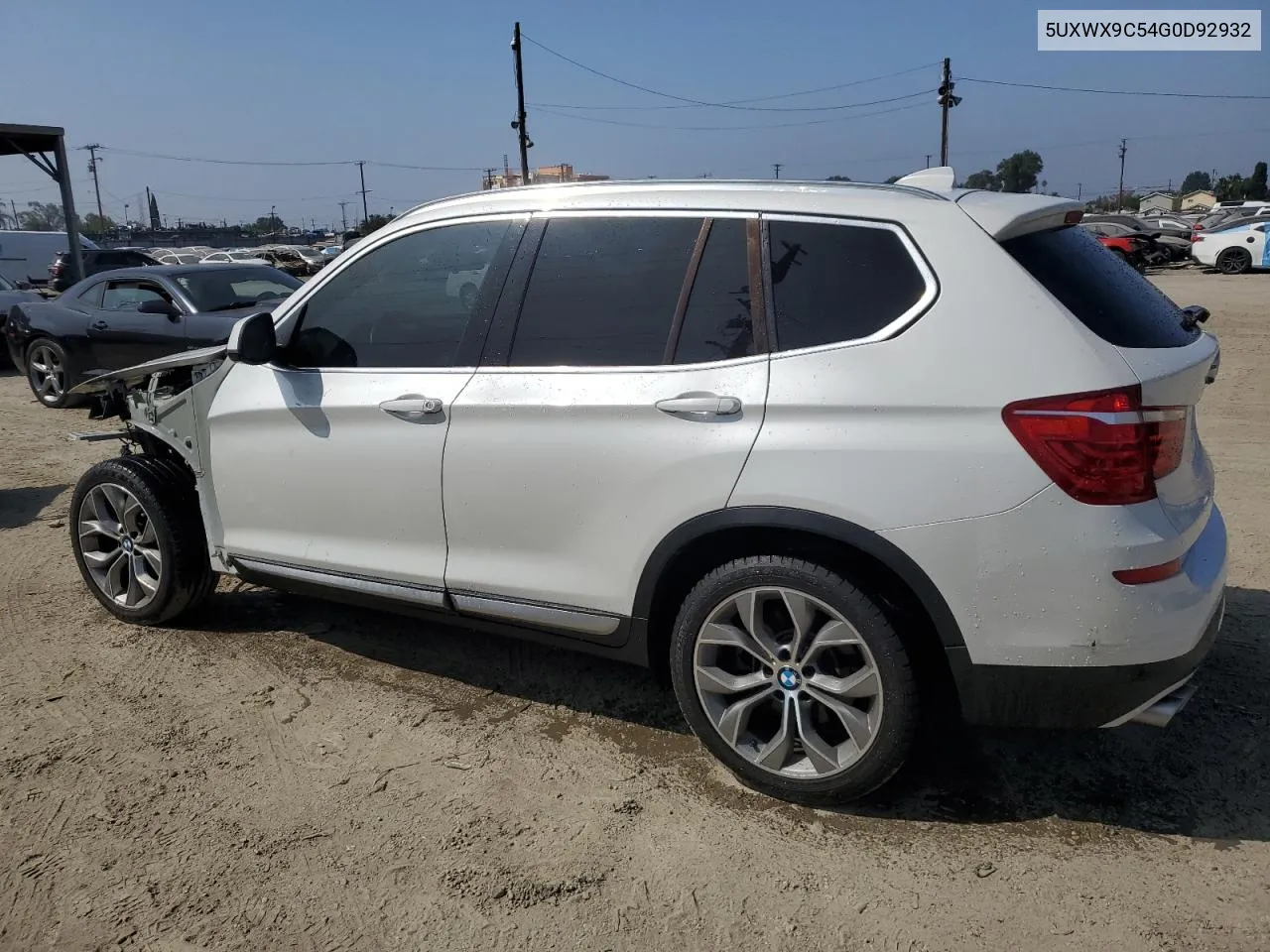 2016 BMW X3 xDrive28I VIN: 5UXWX9C54G0D92932 Lot: 72742674