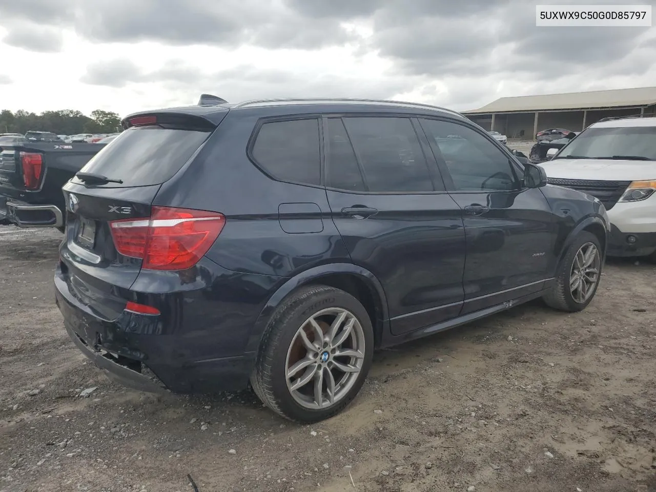 2016 BMW X3 xDrive28I VIN: 5UXWX9C50G0D85797 Lot: 72757854