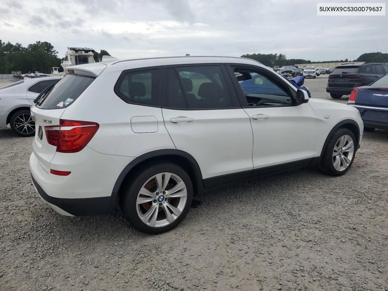 2016 BMW X3 xDrive28I VIN: 5UXWX9C53G0D79637 Lot: 72804004