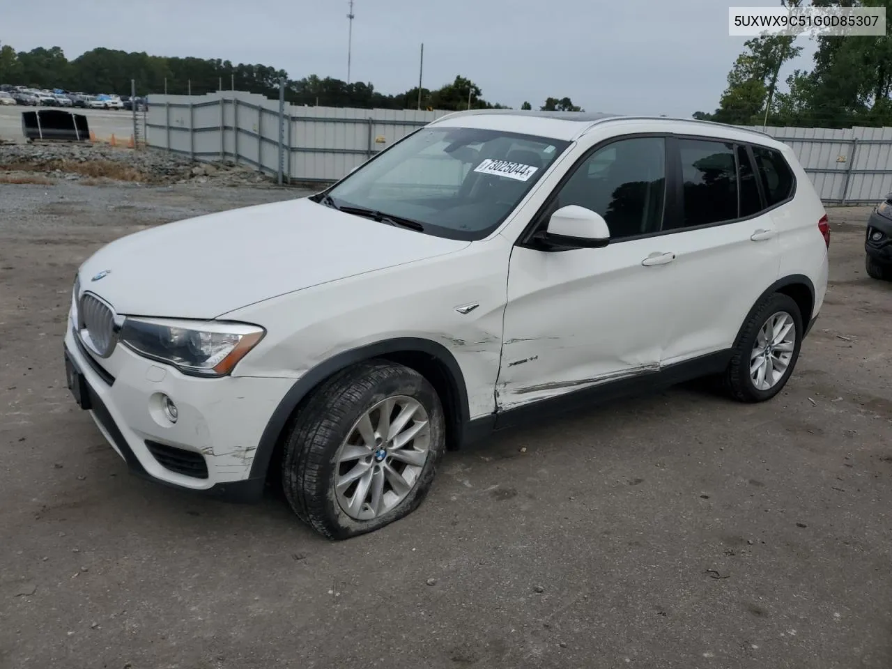 2016 BMW X3 xDrive28I VIN: 5UXWX9C51G0D85307 Lot: 73025044